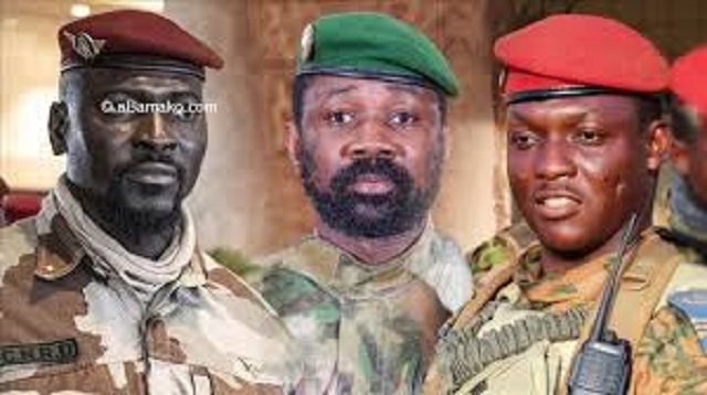 Les militaires dirigants de la sous region