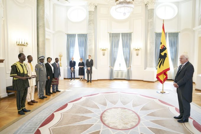 Allemagne: prise de fonction de l’ambassadeur Toro Justin Ouoro