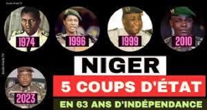 Indépendance au Niger: cinq coups d’État en 63 ans