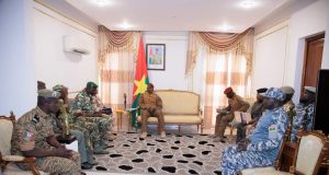 Le président Traoré échange avec les acteurs de la sécurité intérieure du Centre-Sud