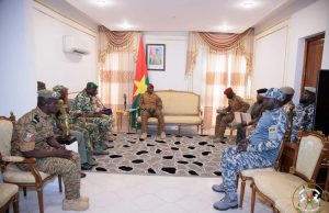 Le président Traoré échange avec les acteurs de la sécurité intérieure du Centre-Sud
