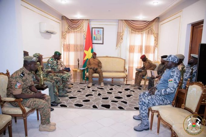 Le président Traoré échange avec les acteurs de la sécurité intérieure du Centre-Sud
