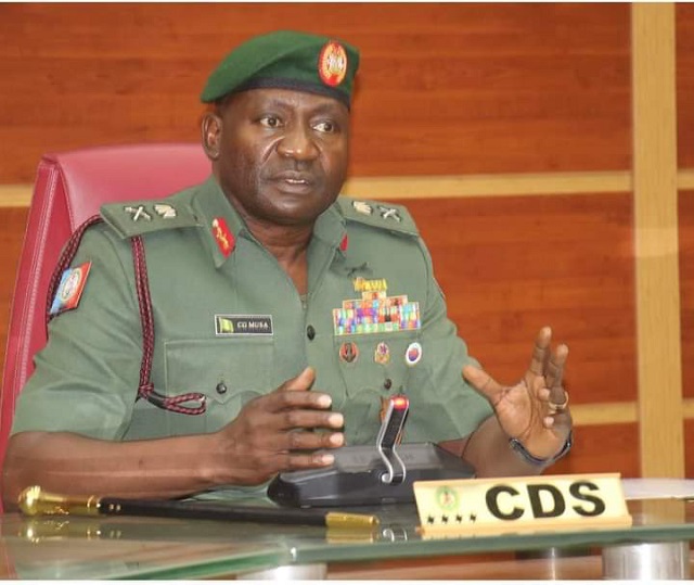 Le général Christopher Musa