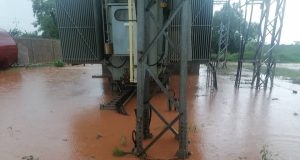 SONABEL: inondation au poste de distribution de Ouaga 2000