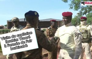 VIDEO-Lutte contre le terrorisme: les encouragements du capitaine Ibrahim Traoré à l’armée de l’air