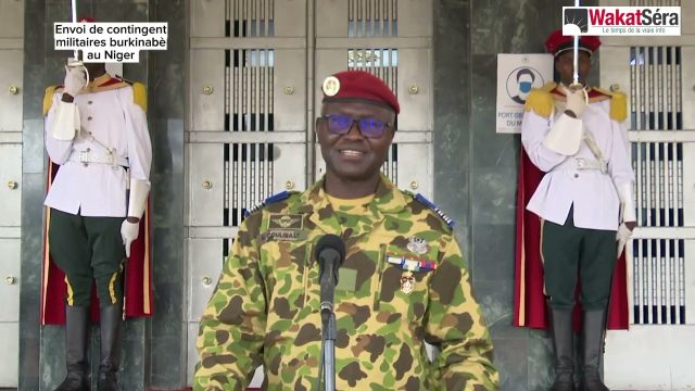 Vidéo-Le Burkina s’active pour envoyer un contingent militaire au Niger