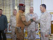 Burkina: échange entre le capitaine Traoré et des militaires russes