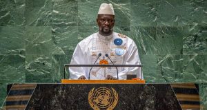 AG ONU: le colonel Doumbouya, droit dans son…boubou!