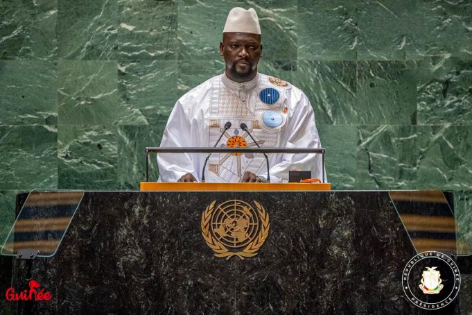 AG ONU: le colonel Doumbouya, droit dans son…boubou!