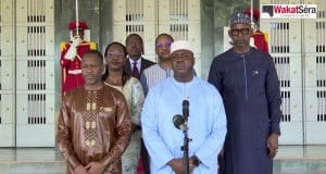 VIDEO-Une délégation malienne auprès du président Ibrahim Traoré