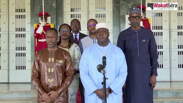 VIDEO-Une délégation malienne auprès du président Ibrahim Traoré