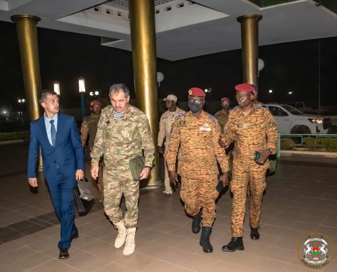 Des militaires russes séjournent au Burkina