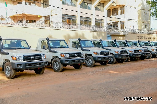 Don de pick-up au MATDS