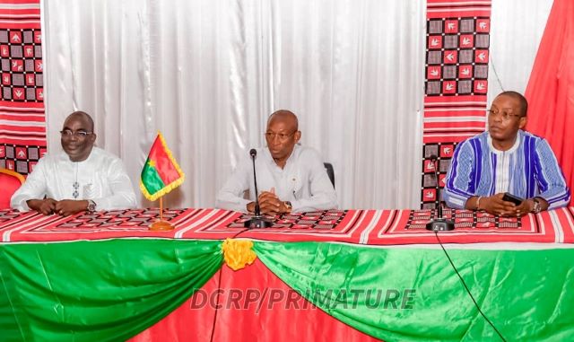 Les membres du gouvernement de la transition burkinabè