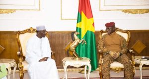 Coopération judiciaire: le président de la Cour Suprême du Mali chez le président Ibrahim Traoré