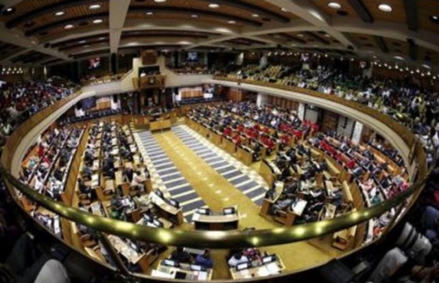 Le parlement sud-africain