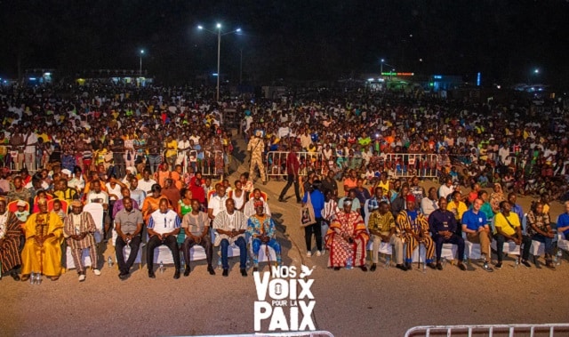 Une vue du public de Pô
