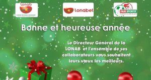 Le Directeur général de la LONAB et l’ensemble du personnel vous souhaitent une bonne et heureuse année 2024.