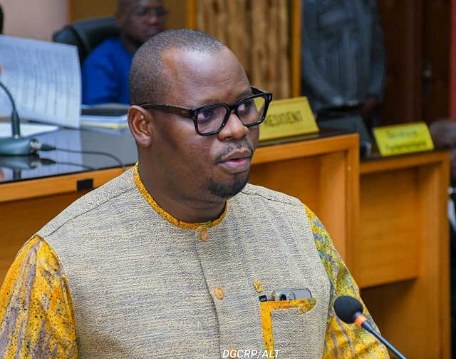 Le ministre en charge de la Justice, Edasso Rodrigue Bayala