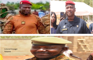 Burkina: trois officiers militaires élevés aux grades de commandant et de colonel