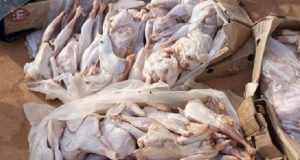 Ouagadougou: des poulets avariés saisis et incinérés