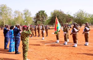 Burkina: prise de fonctions du commandant des écoles et centres de perfectionnement de la gendarmerie