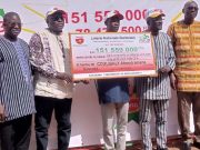 LONAB: plus de 230 millions de FCFA gagnés par deux cultivateurs des Cascades au PMU’B
