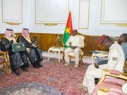 Burkina: l’ambassadeur d’Arabie Saoudite échange avec le Chef de l’Etat sur des sujets d’intérêts communs