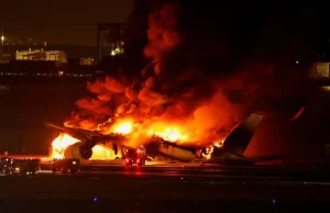 Tokyo: incendie d’un avion Airbus A350 avec à son bord plus de 370 personnes