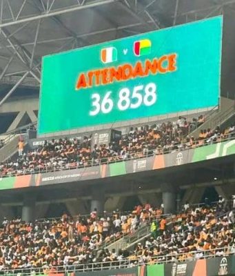 Carton rouge au COCAN pour n’avoir pas rempli le stade à 100% au match d’ouverture