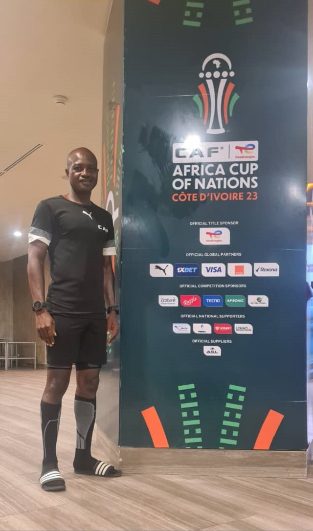 L'arbitre assistant burkinabè, Seydou Tiama