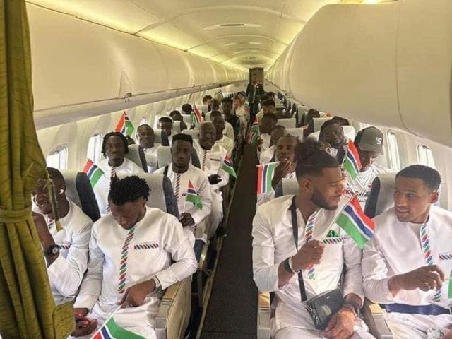 Les joueurs gambiens