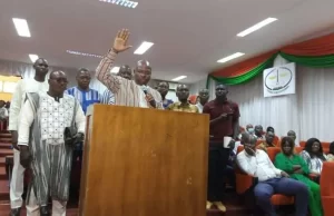 Burkina: prestation de serment des neuf nouveaux membres du CSC