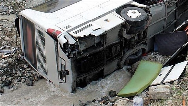 Un véhicule renversé à la suite d'un accident