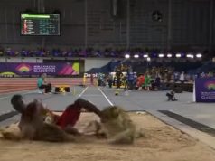Athletisme: Hugues Fabrice Zango décroche l’or au championnat du monde en salle