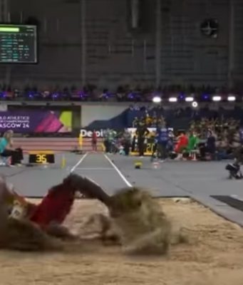 Athletisme: Hugues Fabrice Zango décroche l’or au championnat du monde en salle
