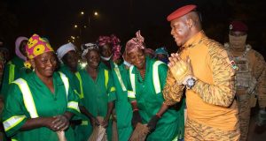 8-Mars: le président Ibrahim Traoré rend hommage aux femmes de la Brigade verte