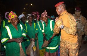 8-Mars: le président Ibrahim Traoré rend hommage aux femmes de la Brigade verte