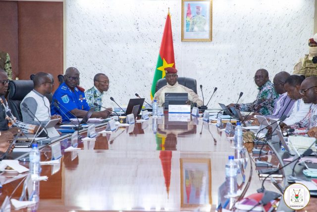 Conseil des ministres IBtraoré