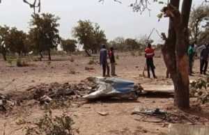 Crash d’avion à Diapaga: « Cinq personnes ont malheureusement perdu la vie » (gouvernement)