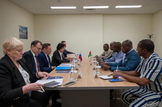 Russie: signature de la feuille de route de la construction d’une Centrale nucléaire au Burkina