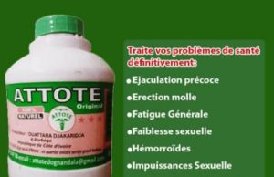 Côte d’Ivoire: suspension de la commercialisation des aphrodisiaques «Attoté» et «La paix Cognons-mousso-yako»