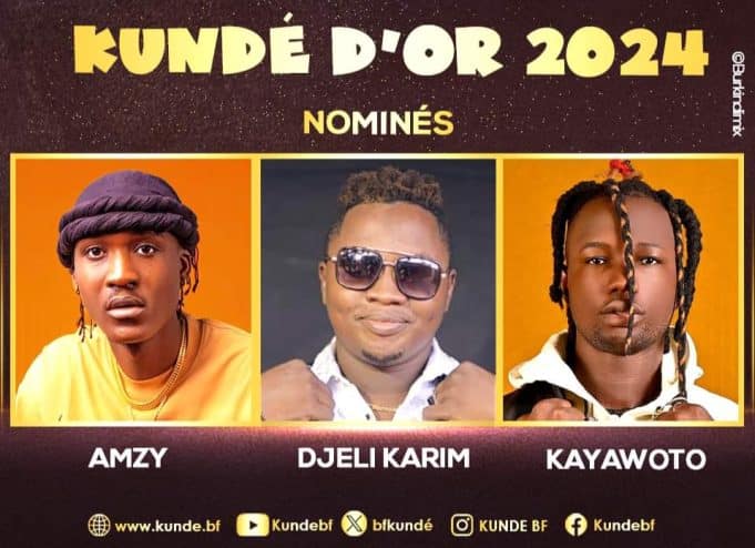 Kundé 2024: Amzy, Kayawoto et Djéli Karim en compétition pour l’or
