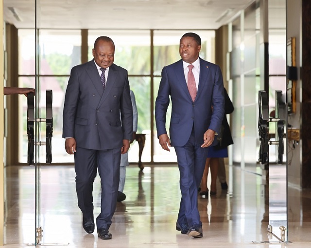 Le président Faure Gnassingbé accorde une audience à la mission d'observation des élections de l'Union africaine