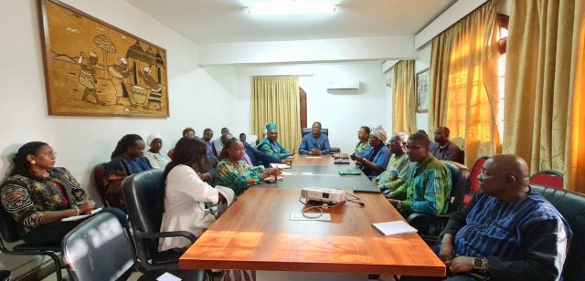 Personnel de l'ambassade du Burkina à Dakar