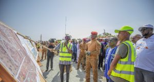 Burkina: le président Traoré lance les travaux de routes urbaines et interurbaines à Bobo-Dioulasso