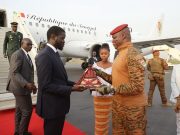Bassirou Diomaye Faye à Ouagadougou