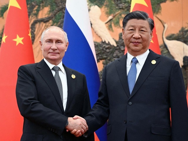 Les présidents russes et chinois, Vladimir Poutine et Xi Jinping