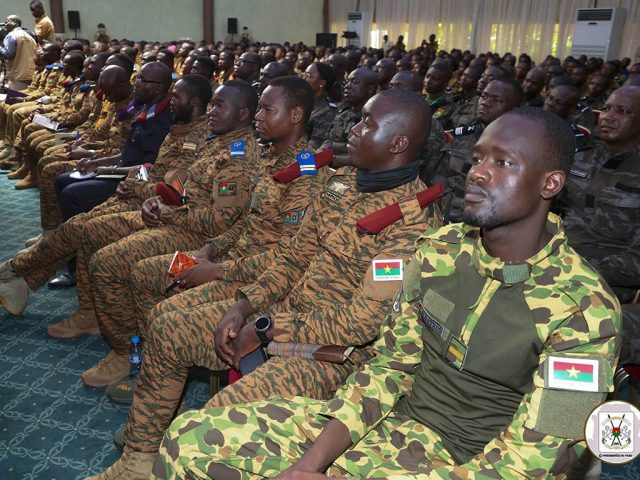 militaire Burkina