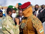 Le président malien Assimi Goïta à Ouagadougou